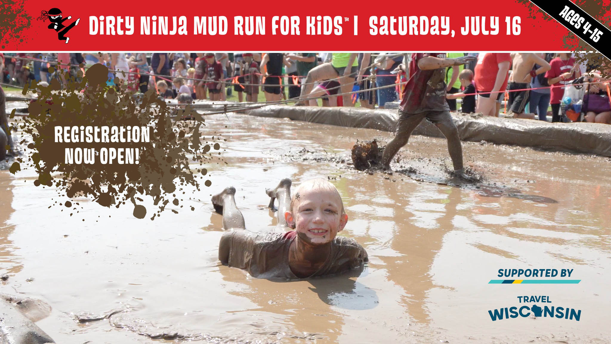 Dirty Ninja Mud Run For Kids
