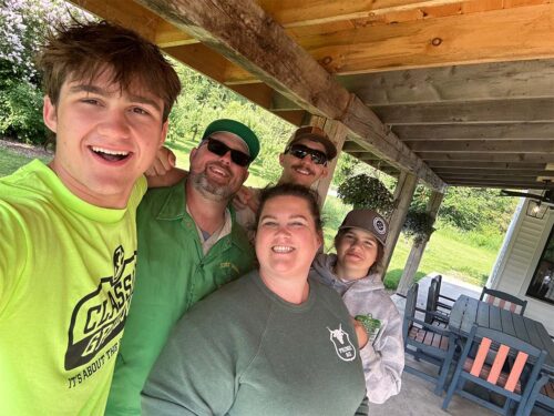 Classic Green Krueger Family